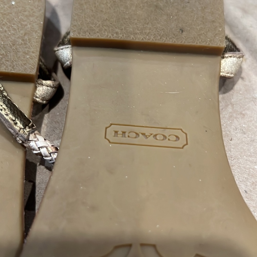 Coach seahorse sandals - Picture 4 of 6